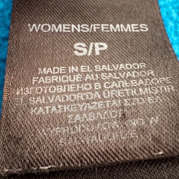 The North Face Women's Two-Tone Blue and Teal Fleece Jacket SP - Picture 5 of 6